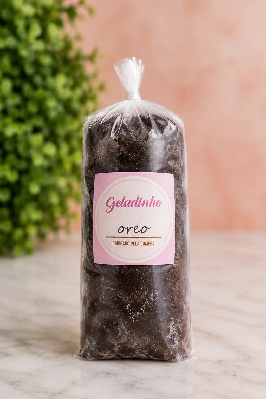 Gelinho gourmet Oreo artesanal Delícias da Shi em Pirituba